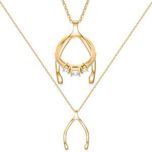 Ring Holder Stainless Steel Necklace for Women Men